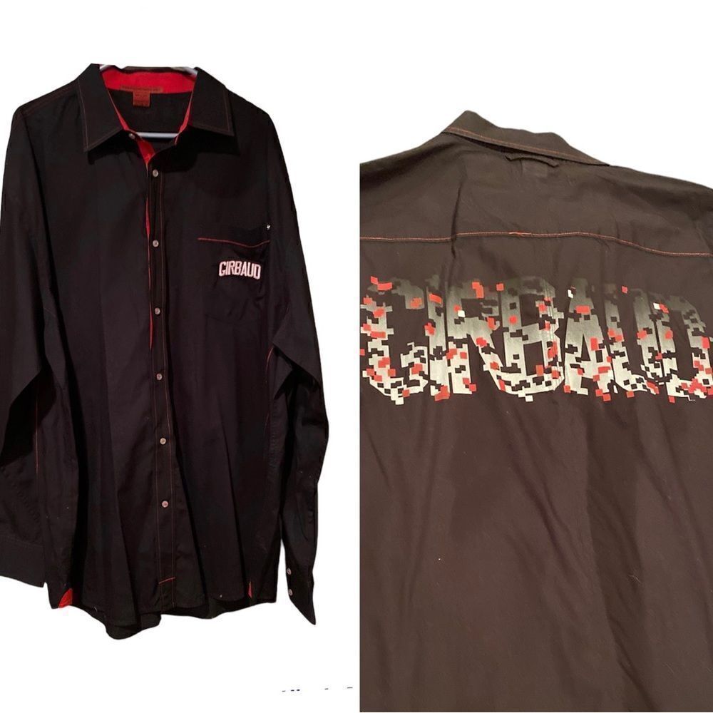 Girbaud Le Jean De Marithe + Francois Girbaud Vintage Button  Long Sleeve Shirt